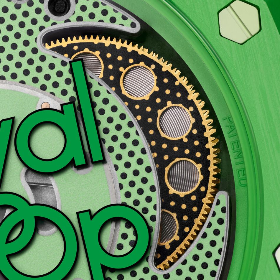 Royal Pop movement close-up